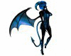 >Blue Demon Dress<