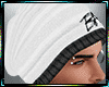 White BAD  Beanie
