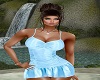 Pastel Blue Spring Dress