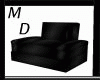 -MD- Black Shine Chair