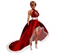 bcs Red Halter Dress