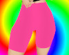 pink biker shorts