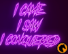 Conqueror | Neon