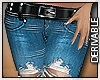 Blue Torn Jeans 2