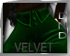 Velvet Pants ~ Emerald