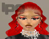 red heart lashes