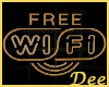 Free Wifi Neon Sign