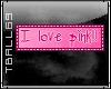 I love pink blinkie