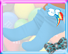 x!MLP RainbowDash Socks