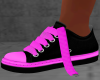 `A`Pink/Black  trainers