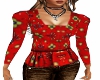 [KC]Red Floral Top