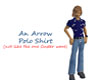 Arrow Shirt in Blue