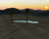 Desert Oasis Sunset