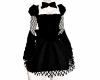 blk bow lolita dress
