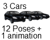 3 Car Group Animated