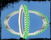[Gel]Green Diamond hoops