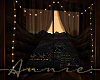 Black Curtains w/lights