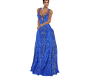 SASSI BLUE GOWN
