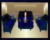 [SD] BLUE COUCH SET