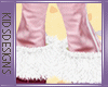 Kids Pink Fur Boots