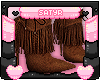 Tassel Boots Brown