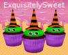 Goofy Witch Cupcakes