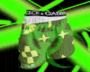 "Purp" Olv Green Shorts