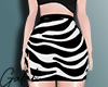 ❡ Zebra Skirt
