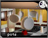 ~DC) Stainless Hang Pots