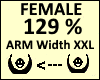 Arm Scaler XXL 129%