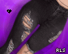 ☾ ripped jeans rls