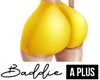 A PLUS Tight Shorts Ylw
