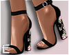 £ floral heels