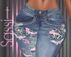 RL Pink Butterfly Jeans