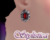 Sev Antique Ruby Earring