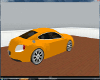 Orange Bentley GT coupe