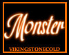 Monster 3d Sign