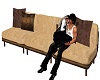 Couple and Sit Pose Sofa