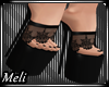 Lace Heels Black