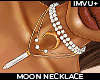! moon necklace beads