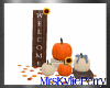Welcome Fall w Pumpkins