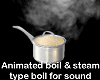 Noodle soup steam&sound