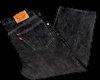 Black jeans levi's
