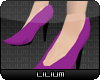 L* Purple Siren Shoes