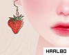 🐻 Earring Strawberry