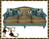 My Blue Rose Couch