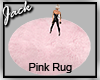Round Pink Rug