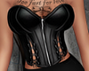. biker corset