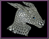 Chrome Dragon Head