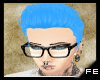 FE blue kap hair